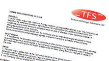 TFS Terms and Conditions of Sale